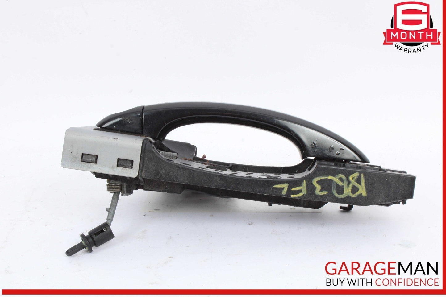 15-18 Audi Q3 Front Left Driver Side Exterior Door Handle Black 8U1837885 OEM