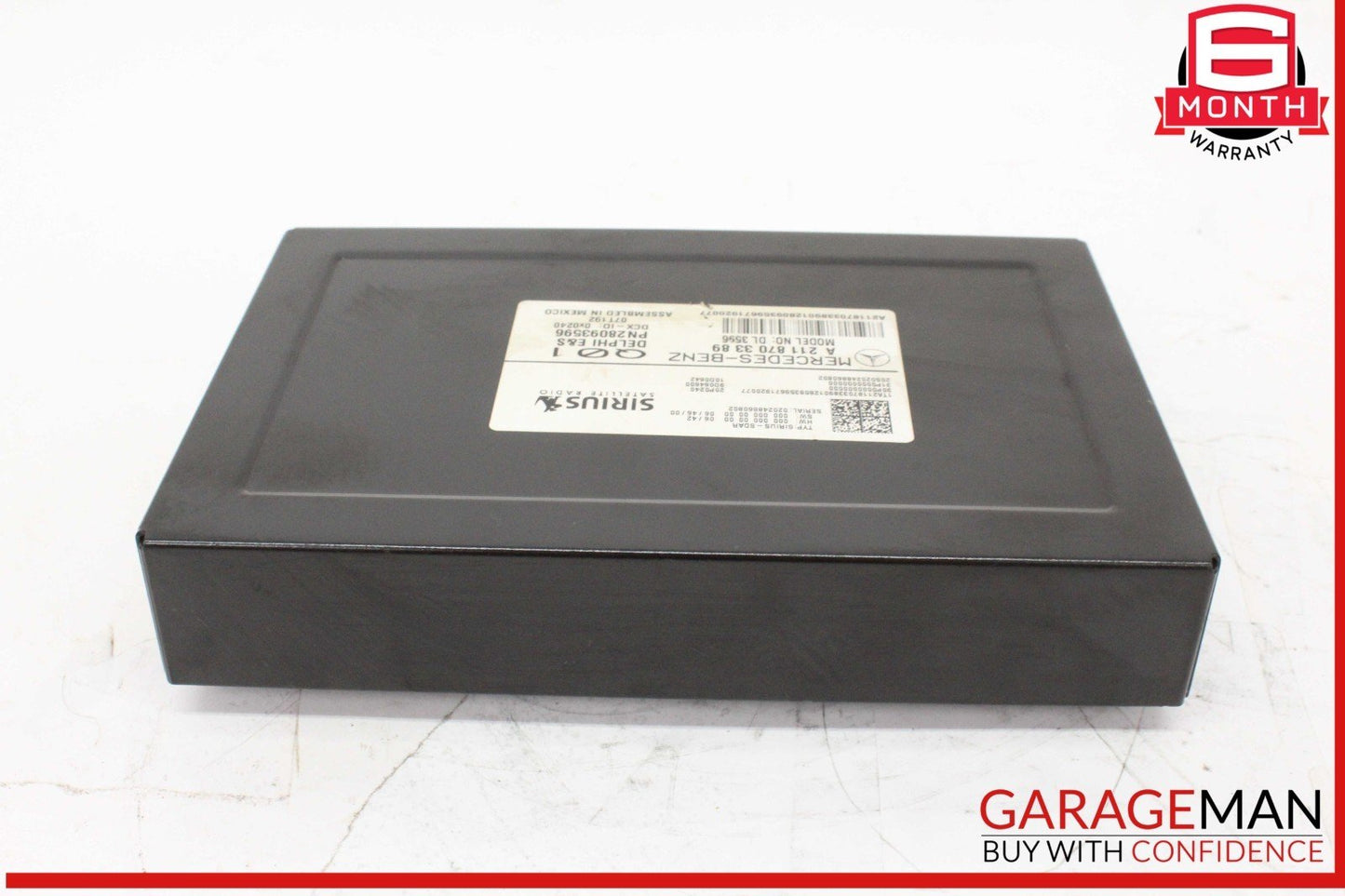 03-09 Mercedes W211 E350 GL450 Sirius Satellite Radio Receiver Module Unit OEM