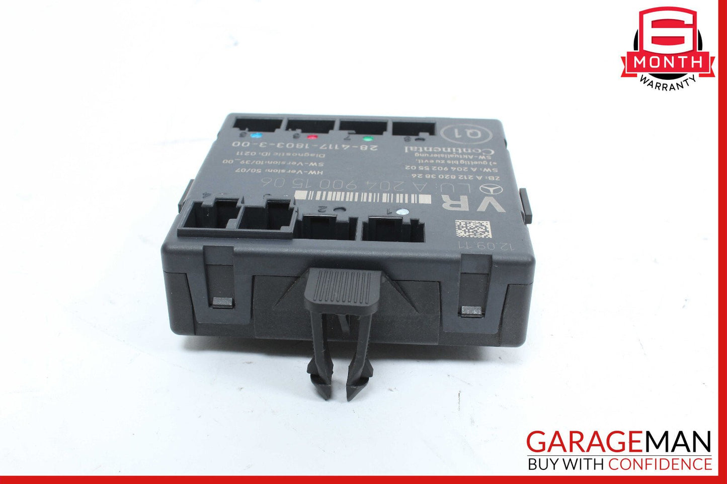 08-18 Mercedes W204 C250 E400 CLS400 Front Right Side Door Control Module OEM