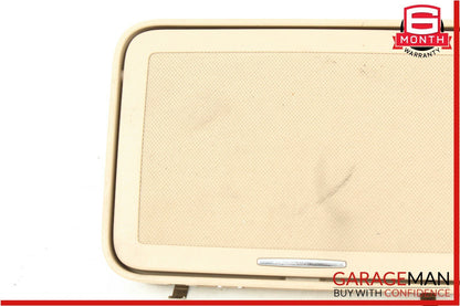 07-09 Mercedes W221 S550 Rear Right / Left Side Overhead Vanity Mirror Brown OEM