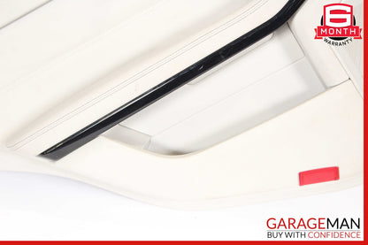 14-16 Mercedes W212 E350 E550 Rear Left Side Interior Door Panel Black OEM