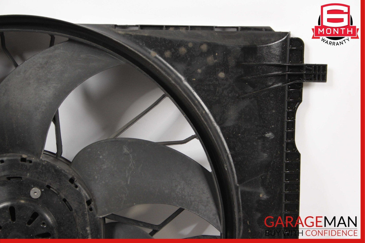 08-18 Mercedes C350 SLK350 CLS400 E350 Engine Cooling Fan Shroud Motor Assembly