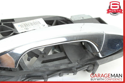 07-13 Mercedes W221 S400 Rear Right Side Exterior Door Handle Keyless Go Silver