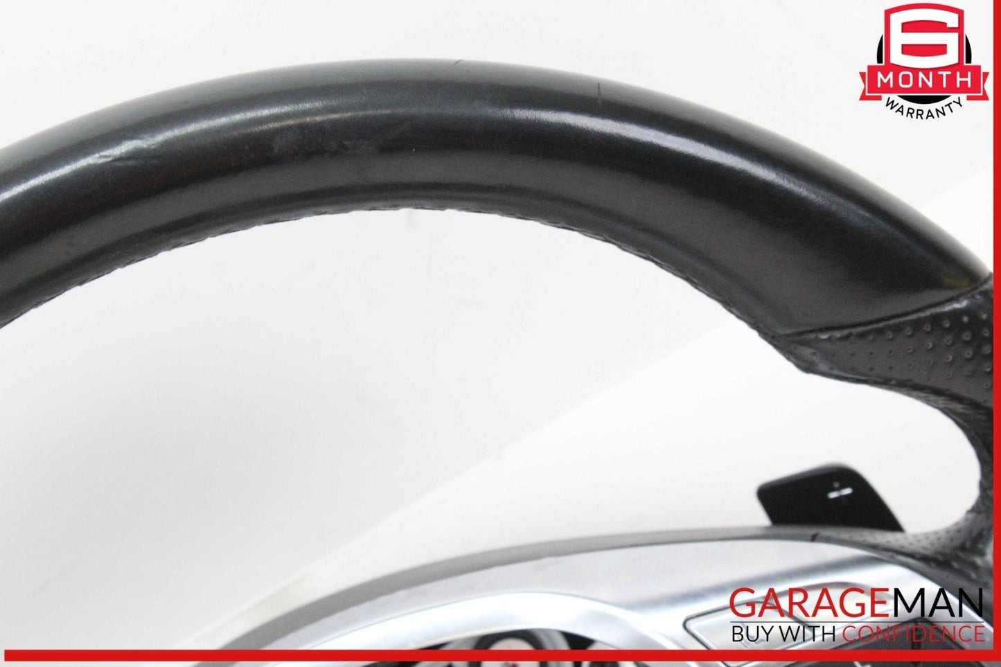 16-17 Mercedes W213 E400 Front Left Side Steering Wheel w/ Paddle Shifters OEM
