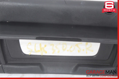 05-11 Mercedes R171 SLK350 Front Right Side Sun Visor Sunvisor Shade Cover OEM