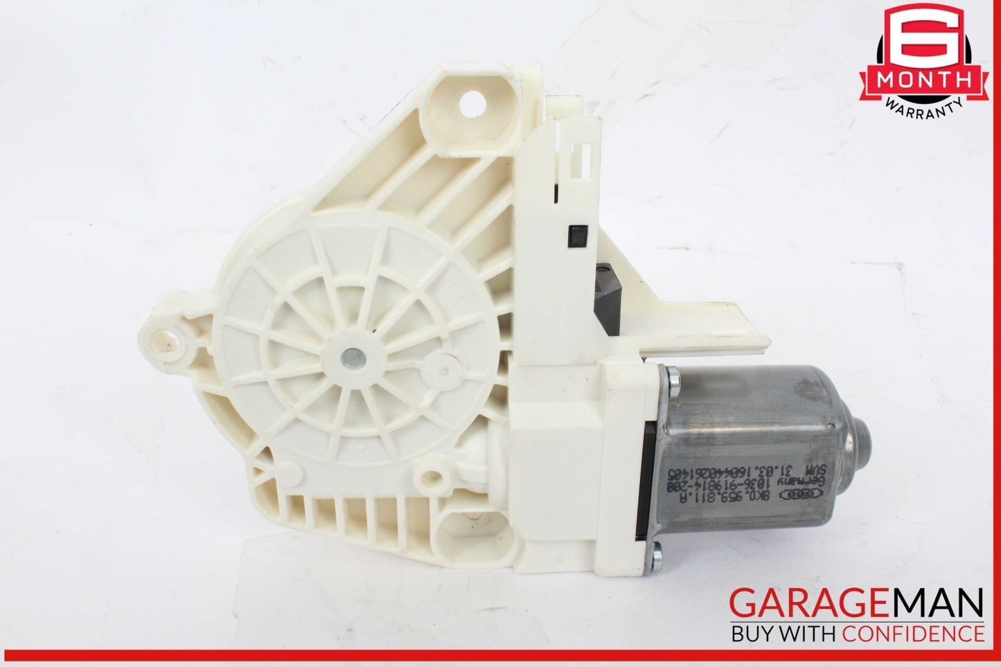 14-17 Audi SQ5 Rear Left Driver Side Window Regulator Motor 8K0959811A OEM