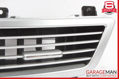 07-13 Mercedes W221 S550 S450 Center Dash A/C Air Vent Trim Clock Assembly OEM