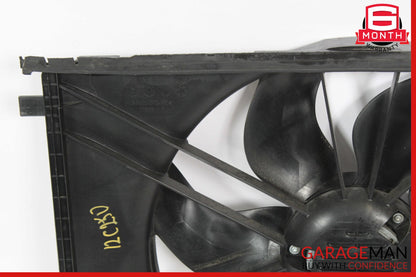 08-18 Mercedes SLK350 CLS400 C350 Engine Cooling Fan Shroud Motor Assembly