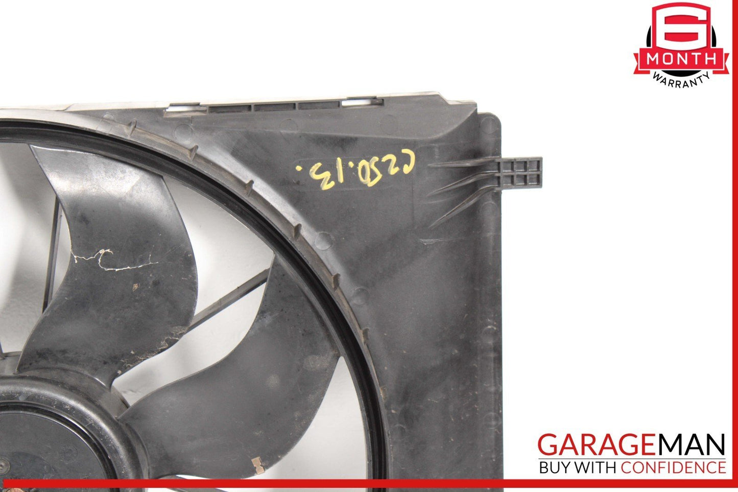 08-20 Mercedes W204 C250 E350 Engine Radiator Cooling Fan Motor Assembly OEM