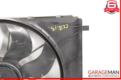 08-20 Mercedes W204 C250 E350 Engine Radiator Cooling Fan Motor Assembly OEM