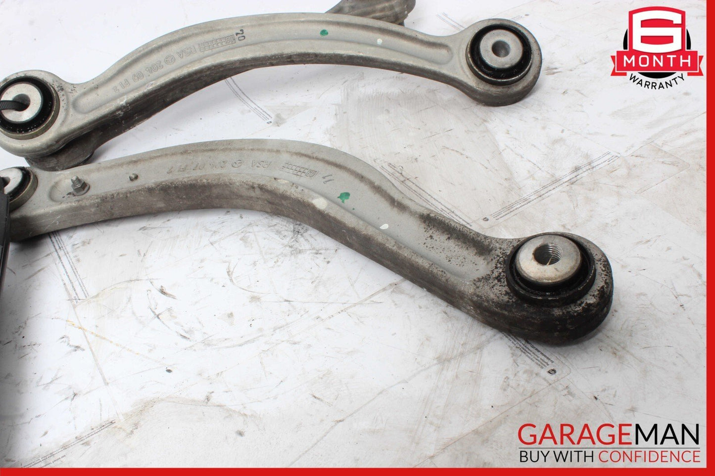 08-17 Mercedes W212 E350 E400 C250 Rear Left Side Tie Rod Control Arm Set OEM
