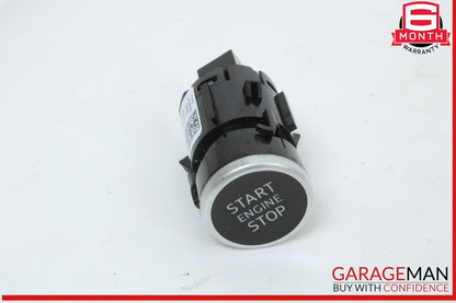 17-24 Audi Q7 Engine Start-Stop Control Ignition Switch Button w/ Key OEM