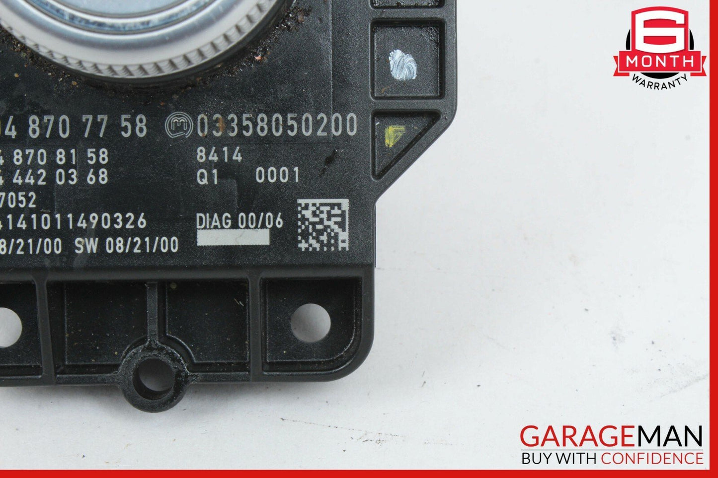 08-11 Mercedes W204 C300 GLK350 Console Comand Controller Knob Multi Switch OEM