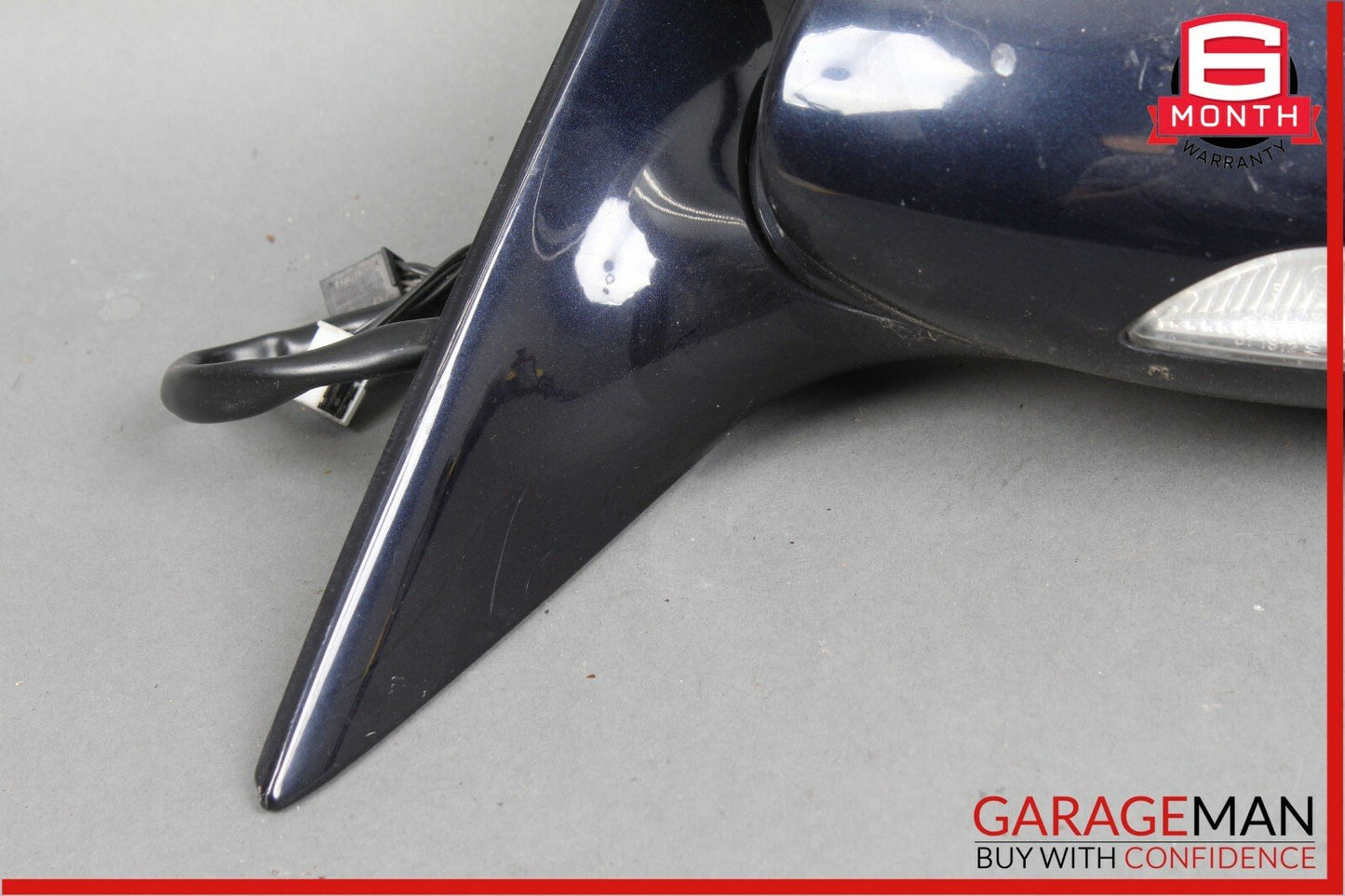 06-08 Mercedes W219 CLS55 Front Left Side Mirror Door Rear View OEM