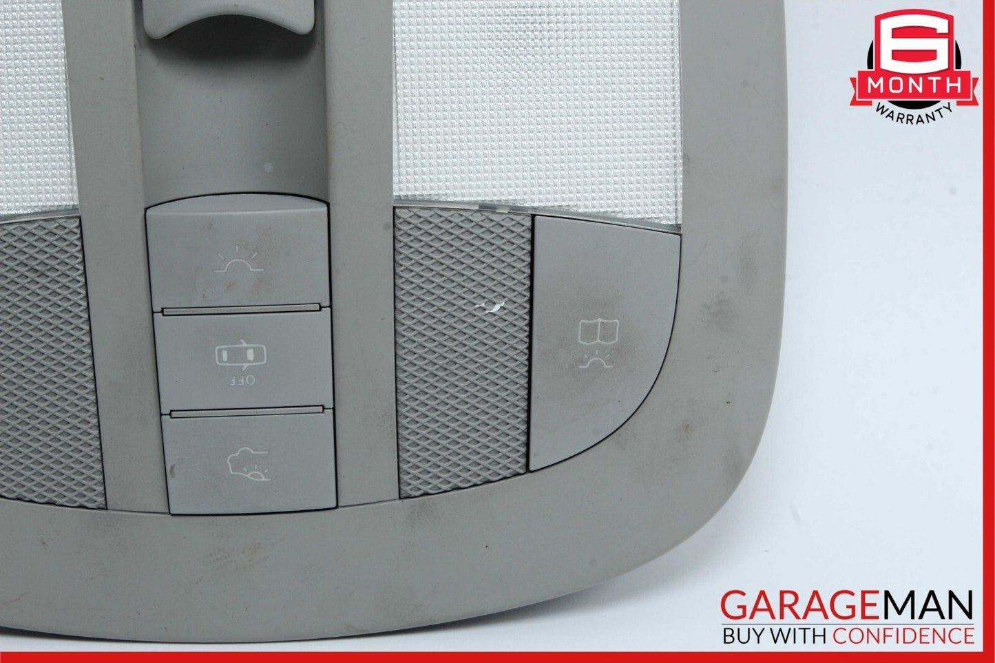 06-13 Mercedes W164 ML350 GL450 Front Overhead Dome Light Reading Map Lamp Gray