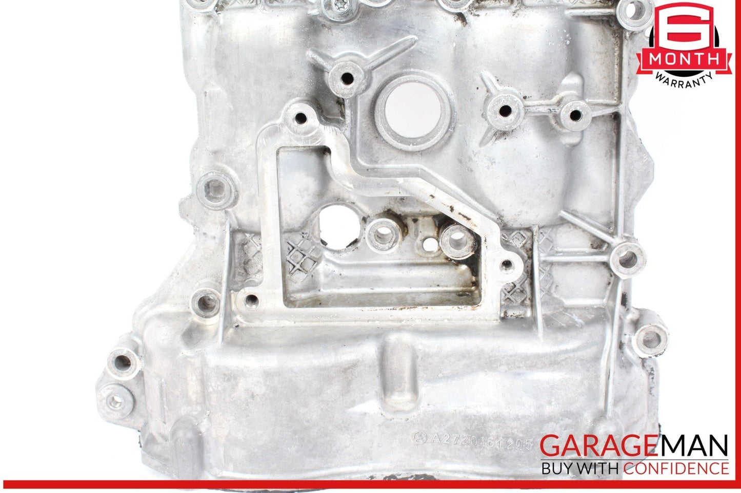 06-13 Mercedes W164 ML350 Left Side Engine Motor Cylinder Head Valve Cover OEM