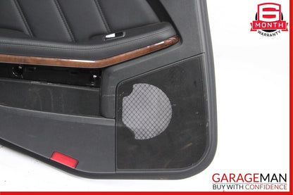10-13 Mercedes W212 E350 E400 E550 Rear Left Side Interior Door Panel Black