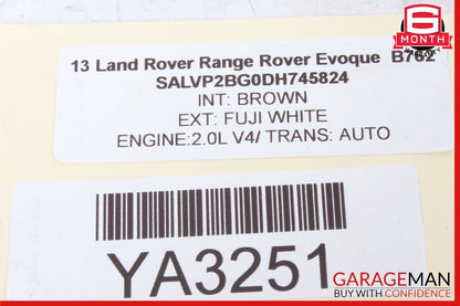 12-13 Range Rover Evoque L538 Front Left Driver Side Door Control Module Unit