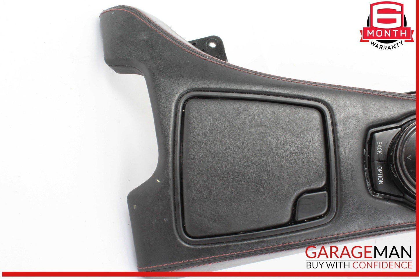 12-18 BMW 640i 650i Front Center Console Trim Cover Panel w/ Knob Switch OEM