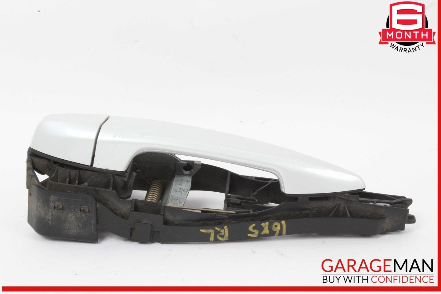 14-18 BMW X5 X6 Rear Left Driver Side Exterior Door Handle White OEM