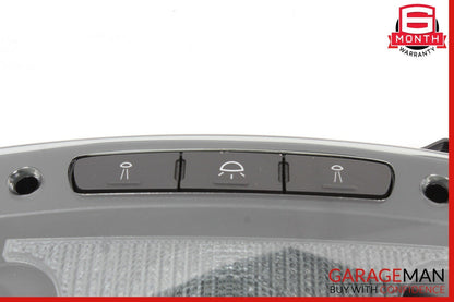 14-17 Maserati Ghibli Rear Overhead Dome Light Reading Lamp Module Black OEM