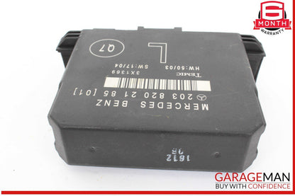01-07 Mercedes W203 C230 C350 Rear Left Side Door Control Module 2038202185 OEM