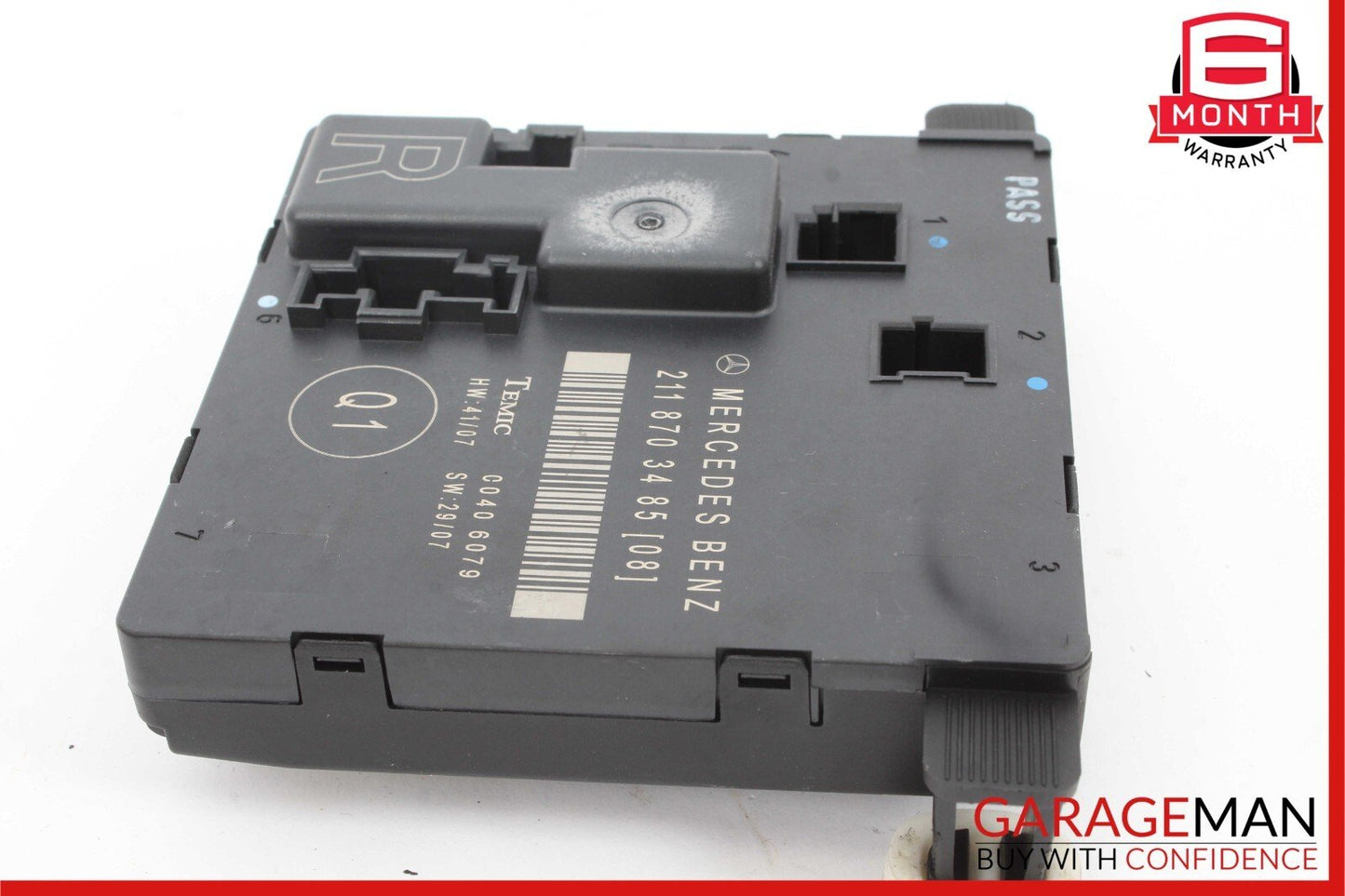 07-09 Mercedes W211 E350 E63 AMG Rear Right Door Control Module 2118703485 OEM