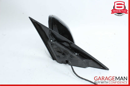 08-09 Mercedes W204 C300 C350 Front Left Side Mirror Door Rear View Black OEM