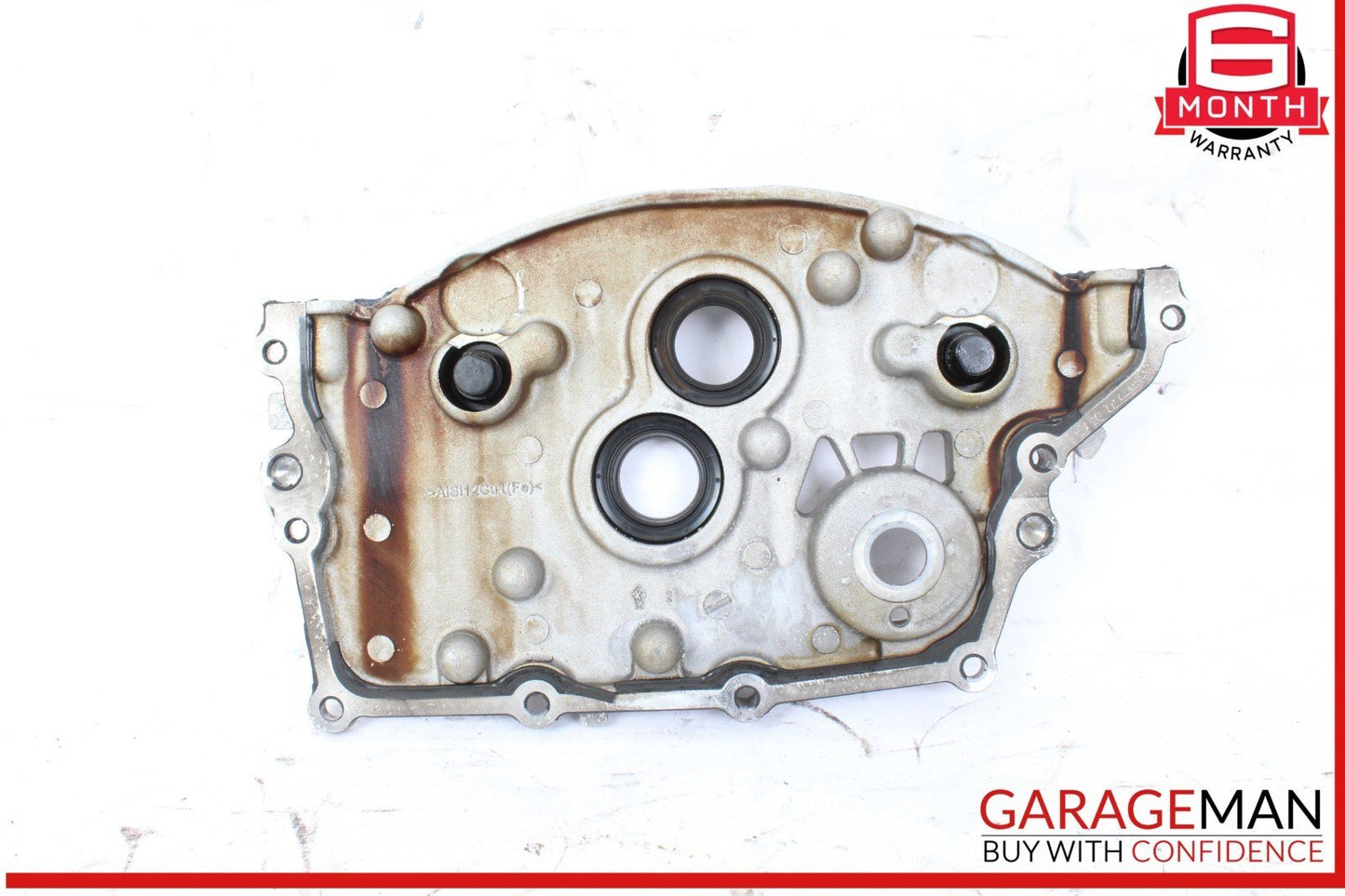 08-10 Porsche Cayenne 957 3.6L V6 Cylinder Head Timing Chain Cover 03H109147G