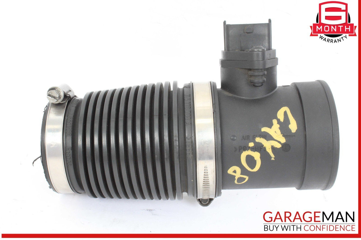 08-10 Porsche Cayenne S 957 Mass Air Flow Sensor Meter 7L5906461B OEM