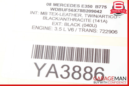 03-09 Mercedes W211 E350 E550 E63 AMG Rear Right Door Controller Module