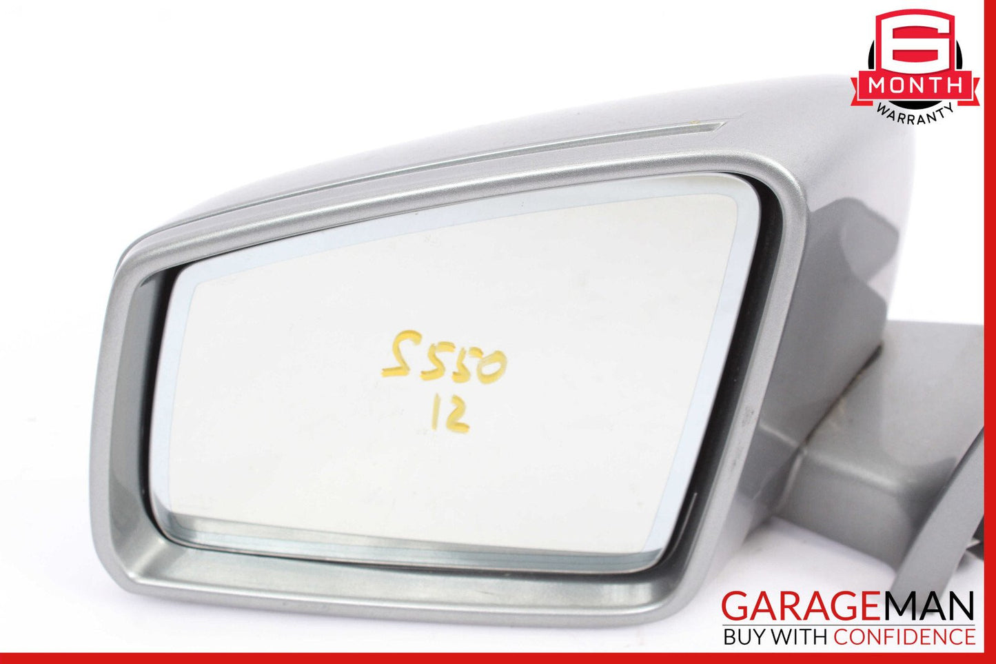 10-13 Mercedes W221 S550 Front Left Side Mirror Door Rear View OEM