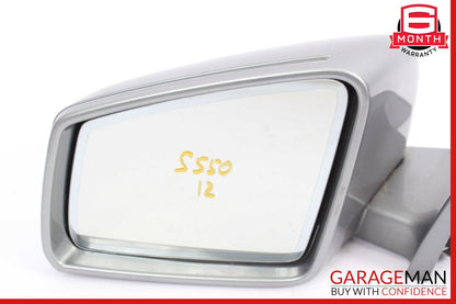 10-13 Mercedes W221 S550 Front Left Side Mirror Door Rear View OEM