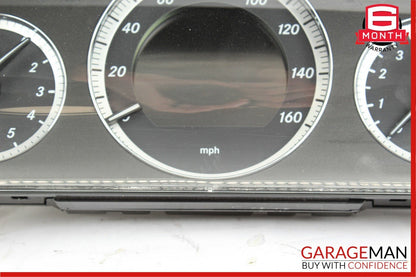 10-16 Mercedes W212 E350 E500 Speedometer Odometer Instrument Cluster Gauge OEM