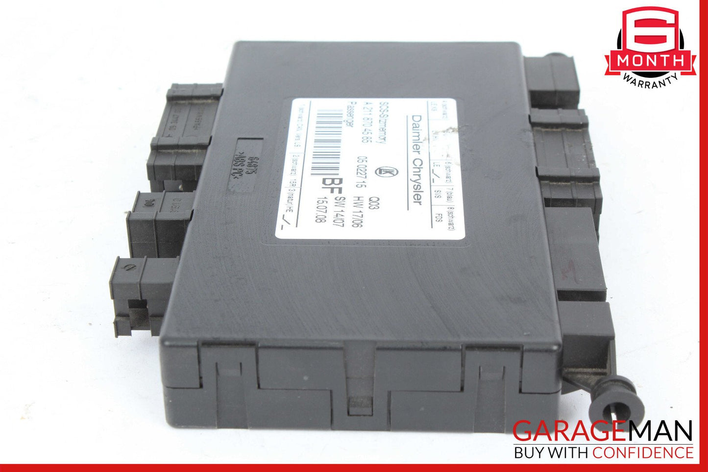 03-12 Mercedes X164 GL450 CLS550 Front Right Seat Control Module 2118704585 OEM