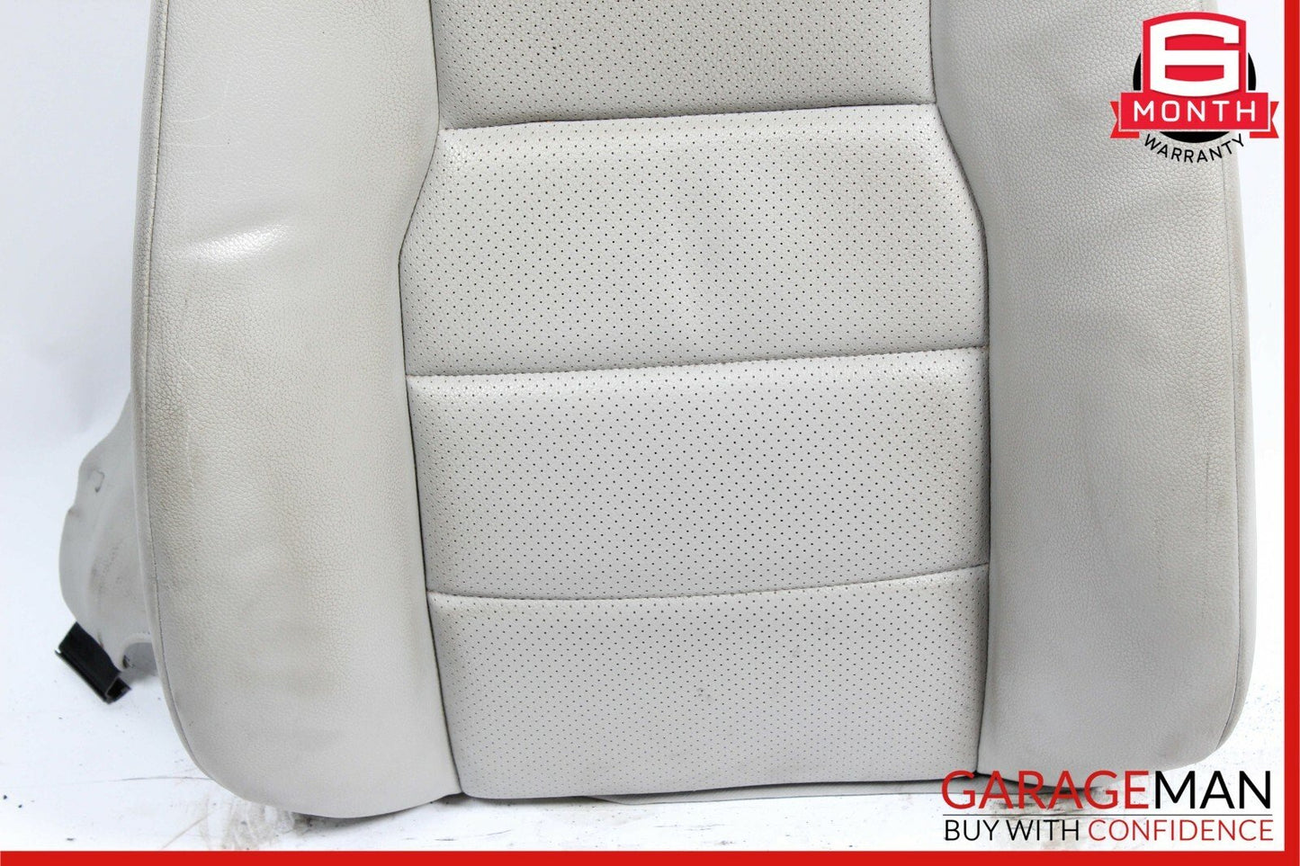 12-14 Mercedes W204 C250 C300 Front Left Top Upper Seat Cushion Cover Grey
