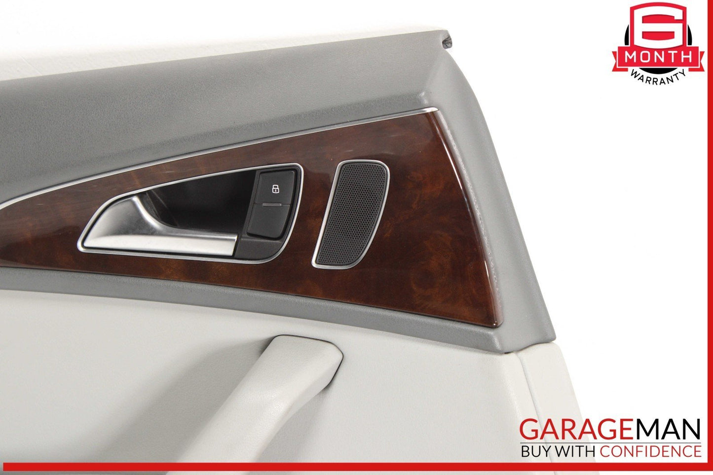 12-18 Audi A6 Rear Left Driver Side Interior Door Trim Panel Cover Assembly OEM