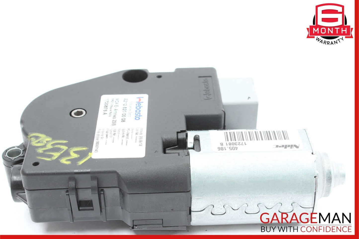 10-17 Mercedes W207 E350 C250 Roof Sun Shade Screen Roller Blind Motor OEM