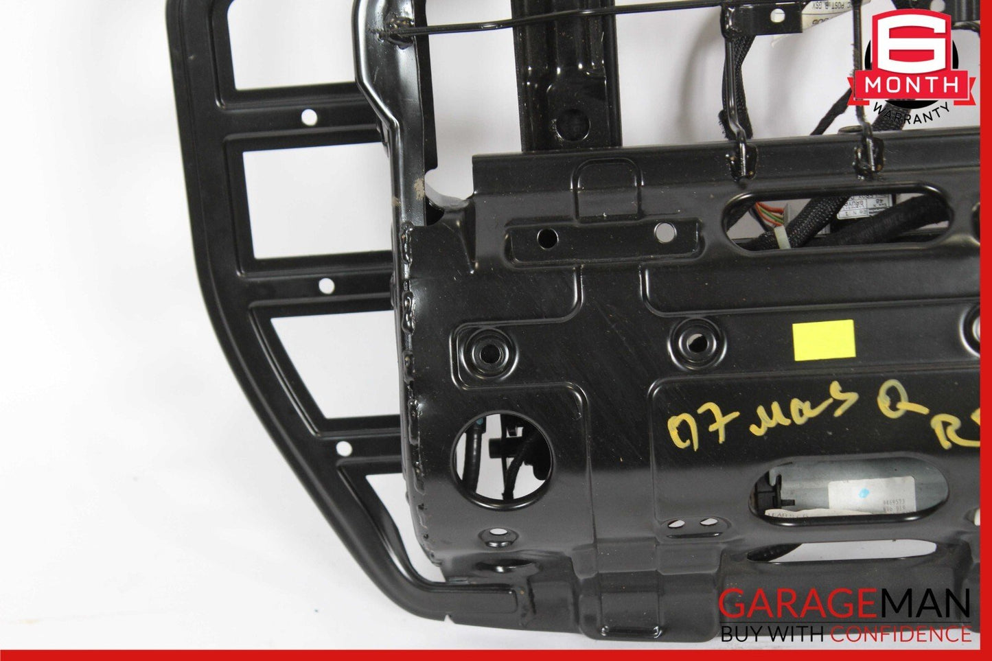03-13 Maserati Quattroporte Rear Right Seat Rail Track Frame w/ Motors OEM