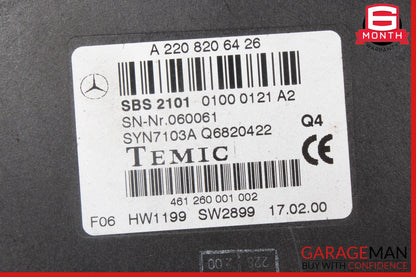 00-06 Mercedes W220 S500 CL500 SL500 Communication Voice Control Module Unit