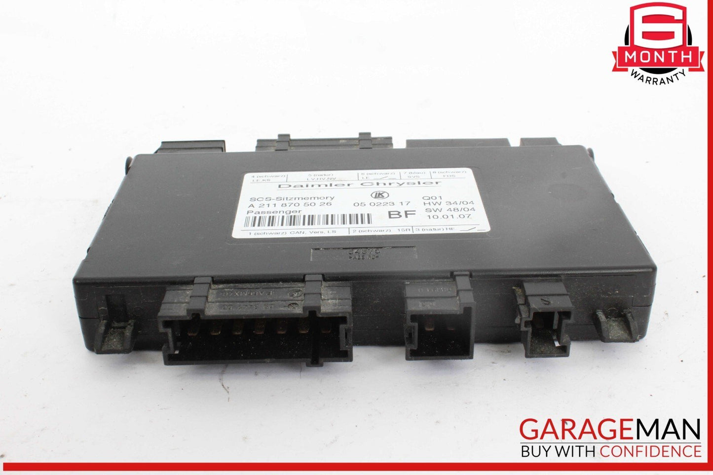 03-12 Mercedes W211 E350 E550 ML350 Front Right Seat Control Module OEM