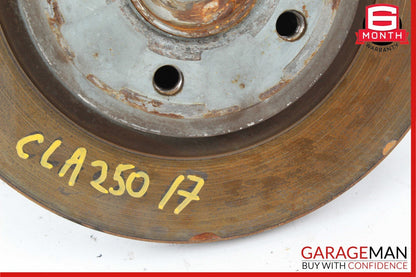 14-19 Mercedes W117 CLA250 Rear Left Wheel Spindle Knuckle Hub Rotor Disc OEM