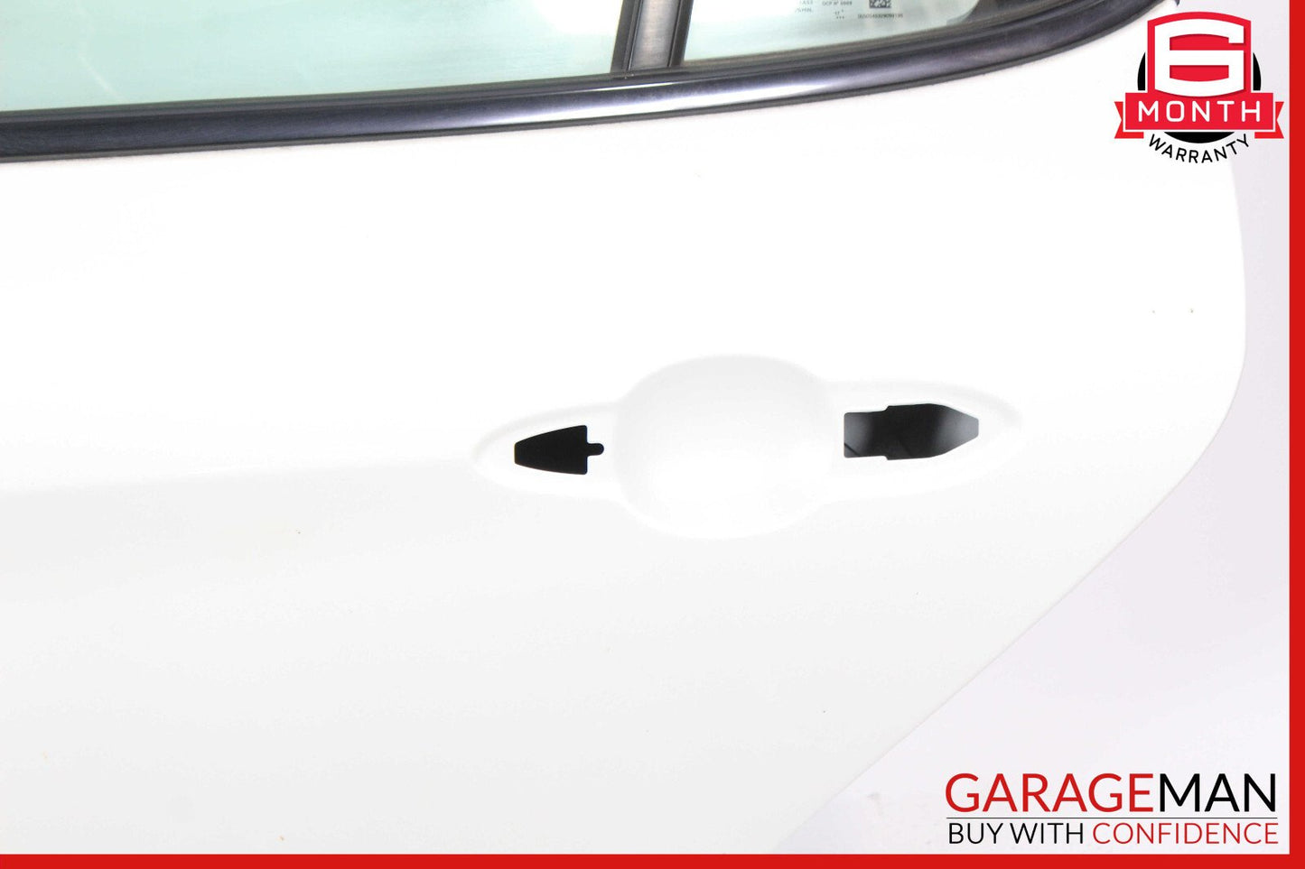 17-22 Alfa Romeo Giulia Rear Left Exterior Door White OEM