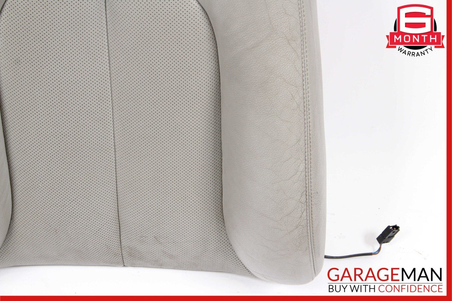 00-06 Mercedes W215 CL500 Front Right Side Top Upper Seat Cushion Gray OEM