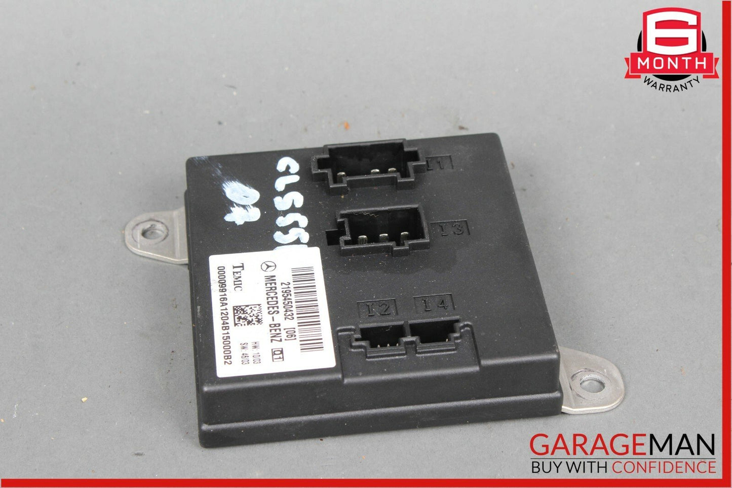03-11 Mercedes W219 CLS500 Body Control Module Unit BCM BCU OEM