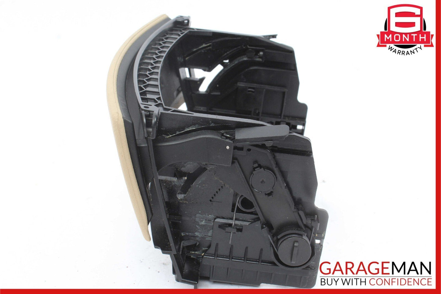 07-13 Mercedes W221 S350 S550 Center Console Dashboard CD Player Cover Brown