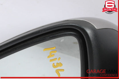 14-21 BMW i3 I01 Hybrid Front Left Side Door Rear View Mirror Heated Gray OEM