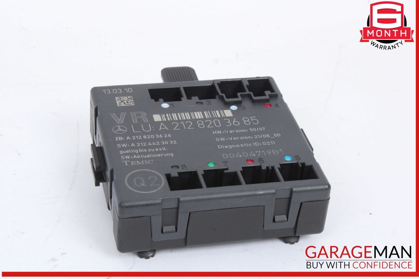 08-18 Mercedes W212 E350 Front Right Passenger Side Door Control Module Unit OEM