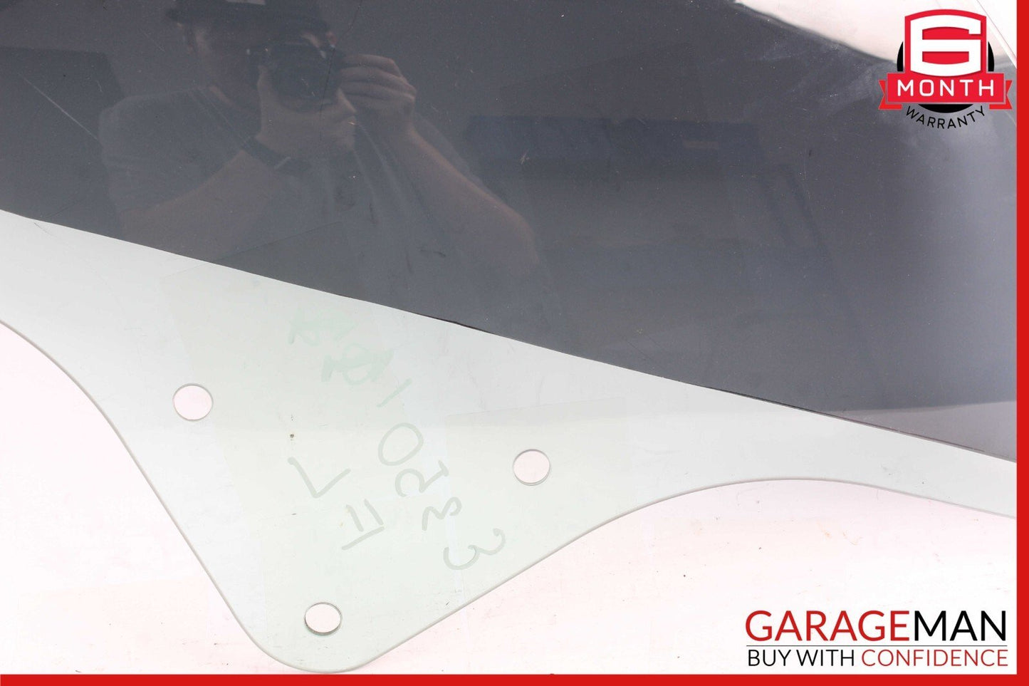 11-17 Mercedes W207 E350 E400 Convertible Rear Left Quarter Door Window Glass