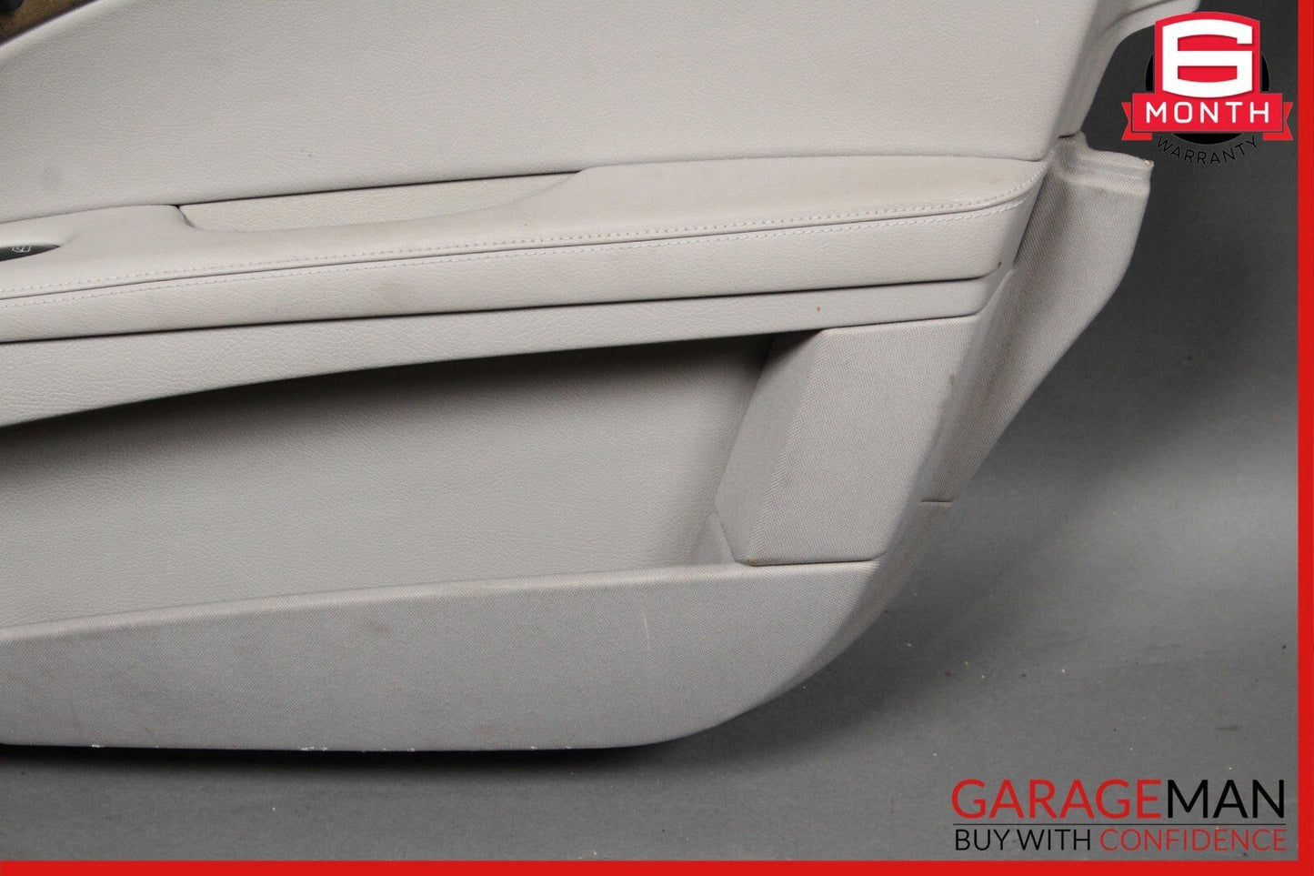 07-09 Mercedes W211 E350 Front Right Interior Door Panel Cover Assembly Gray